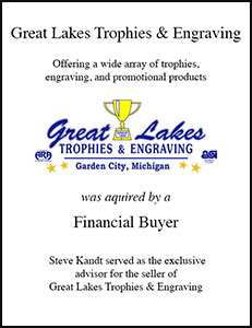 Great Lakes Trophies & Engraving